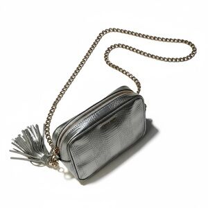 Victoria’s Secret Silver Crossbody Bag Purse